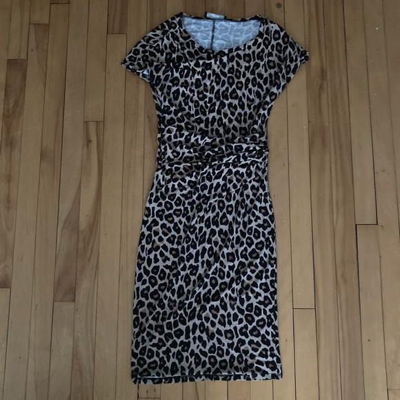 MAXMARA Weekend Max Mara leopard print dress, size medium - Picture 3 of 5